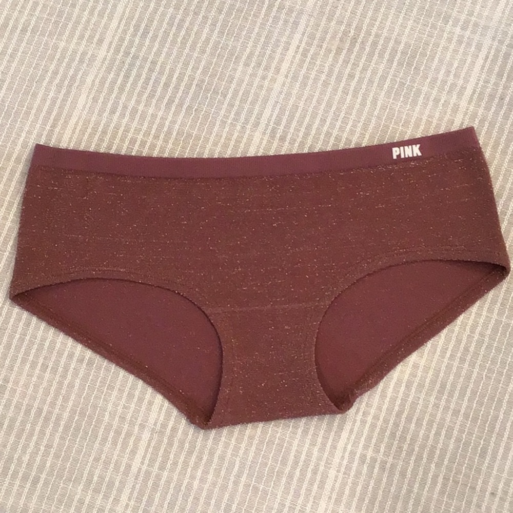 432 🌷NWOT PINK Sparkle Hipster Panty🌷